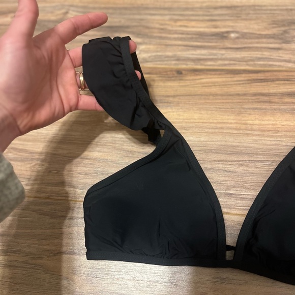 Lulu’s black ruffle bikini top - brand new! - Picture 5 of 8